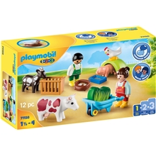 71158 Playmobil 1.2.3 Sjov På Gården