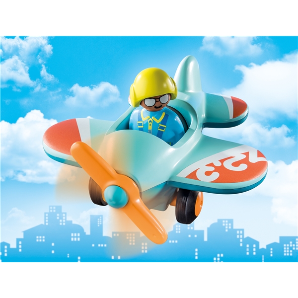 71159 Playmobil 1.2.3 Flyvemaskine (Billede 2 af 4)