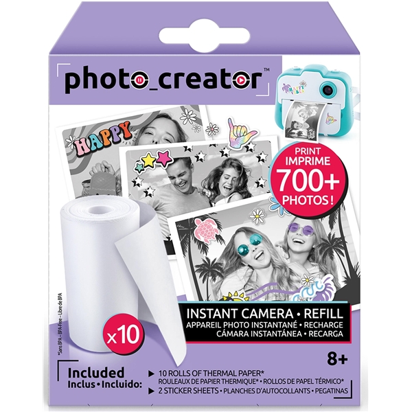 Photo Creator Instant Camera Refill 10 stk. (Billede 1 af 5)