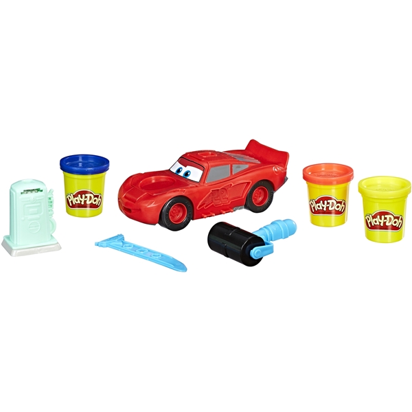 Play-Doh Disney Biler 3 Lightning McQueen (Billede 2 af 3)