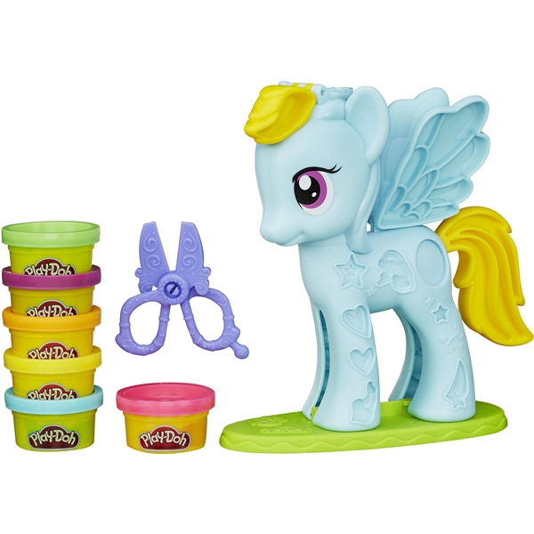 Play-Doh My Little Pony Rainbow Dash Salon (Billede 2 af 2)