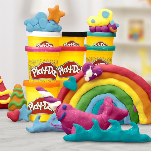 Play-Doh Compound Bright Delights Multicolor Pack (Billede 3 af 3)