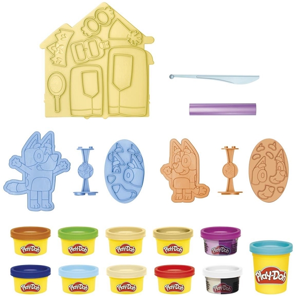 Play-Doh Bluey Playset (Billede 2 af 6)