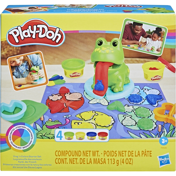 Play-Doh Playset Frog 'n Colors Starter Set (Billede 1 af 3)