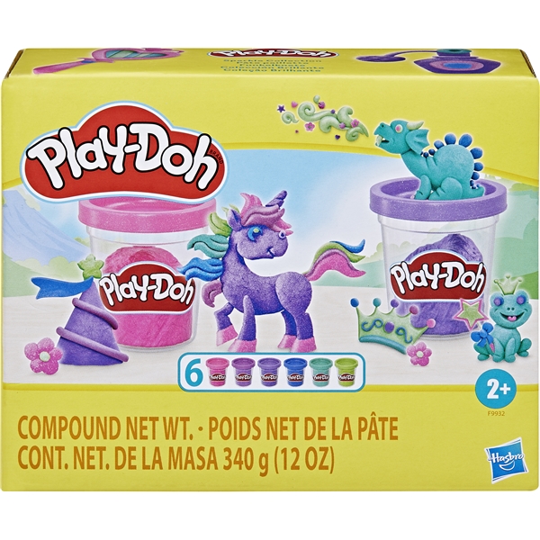 Play-Doh Glitter Samling 6-pakke (Billede 1 af 3)