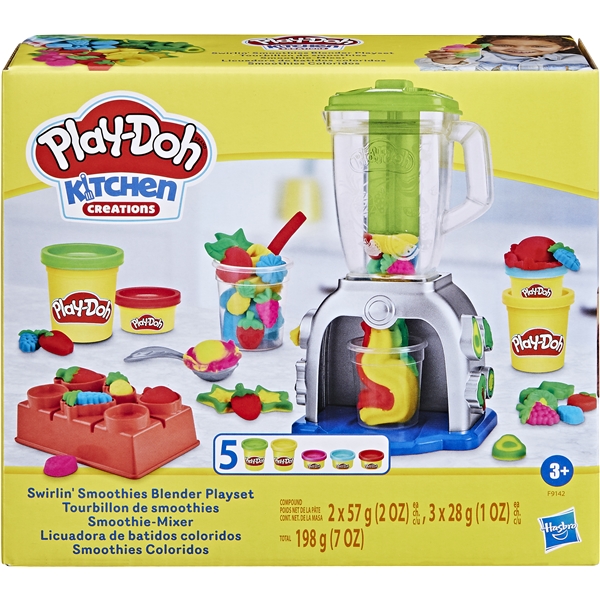 Play-Doh lege sæt Swirlin Smoothies Blender (Billede 1 af 3)