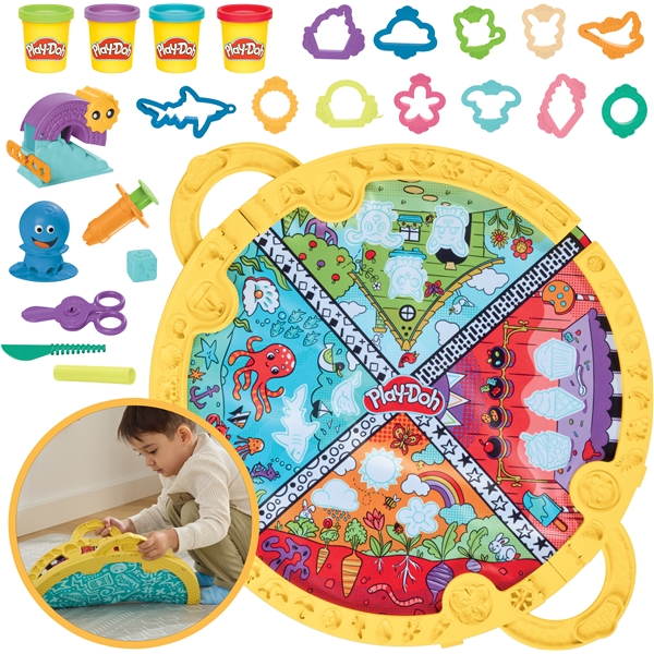 Play-Doh Fold og Go Legeunderlag (Billede 3 af 4)