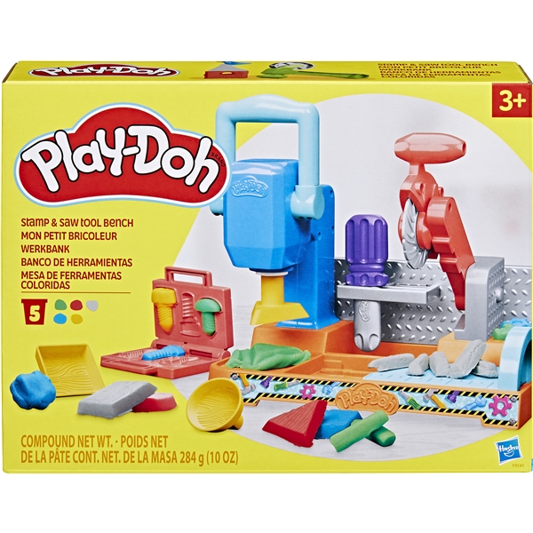 Play-Doh Legetøjssæt Stamp`n Tool Bench (Billede 1 af 5)