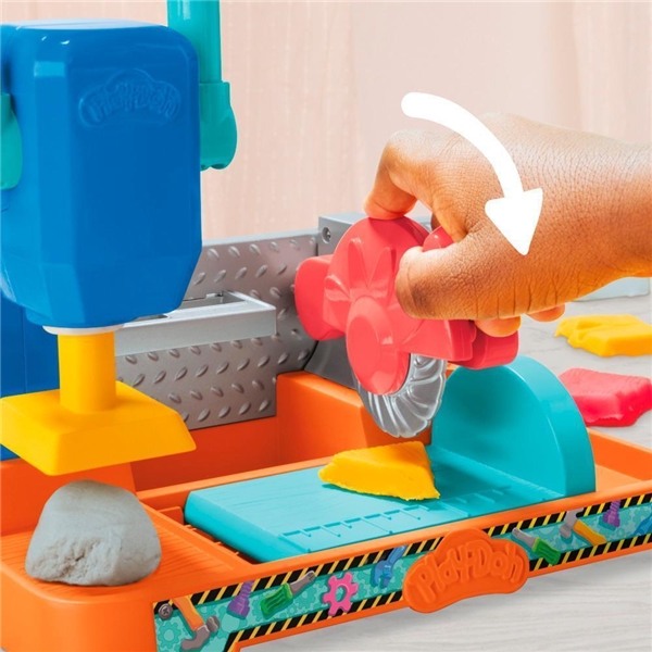 Play-Doh Legetøjssæt Stamp`n Tool Bench (Billede 4 af 5)