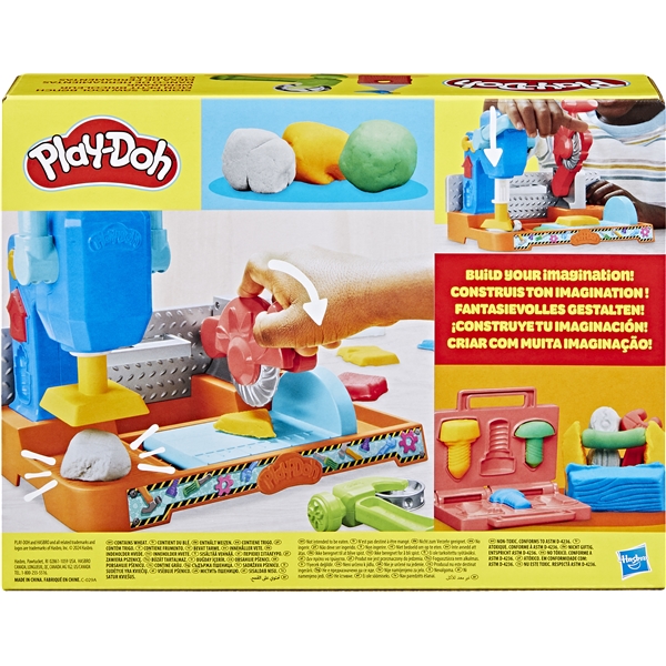 Play-Doh Legetøjssæt Stamp`n Tool Bench (Billede 5 af 5)