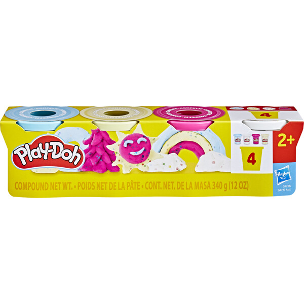 Play-Doh Specialty Compound 4-pack Flakes (Billede 1 af 2)