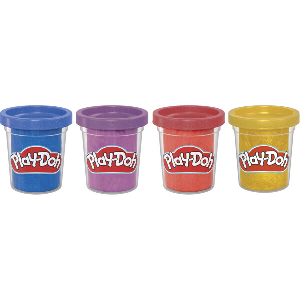 Play-Doh Specialitetssammensætning 4-pak Metallic (Billede 2 af 2)