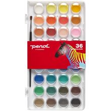 Penol Standard Akvarelfarve 36 Farver