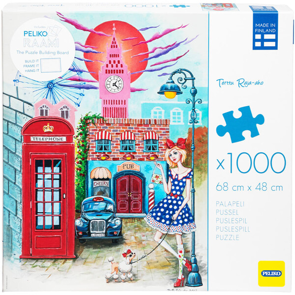 Puslespil 1000 Brikker Terttu Raja-aho London (Billede 1 af 2)