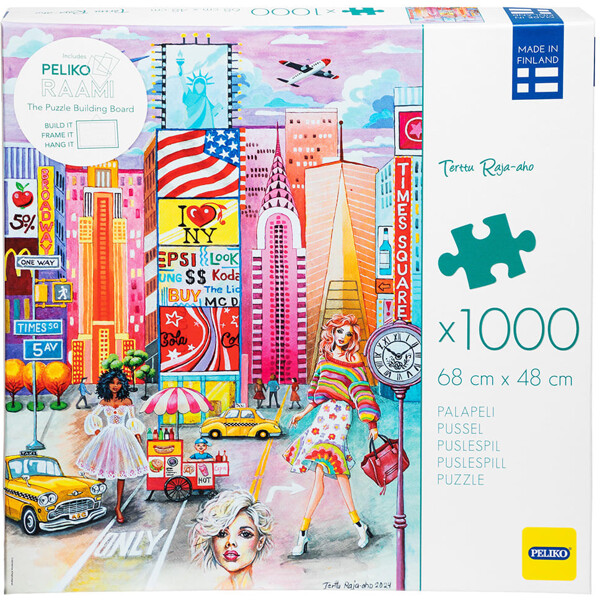 Puslespil 1000 Brikker Terttu Raja-aho New York (Billede 1 af 2)