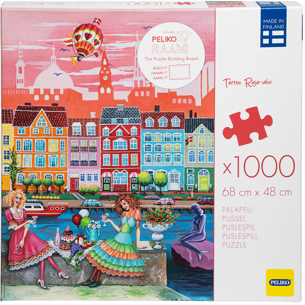 Puslespil 1000 Brikker Terttu Raja-aho København (Billede 1 af 2)