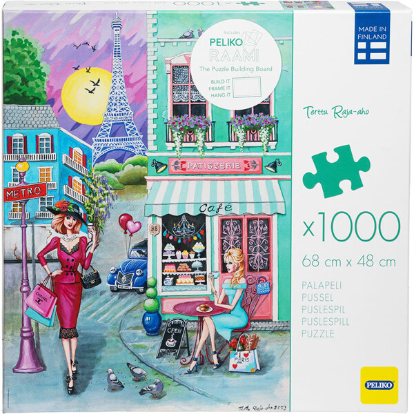 Puslespil 1000 Brikker Terttu Raja-aho Paris (Billede 1 af 2)