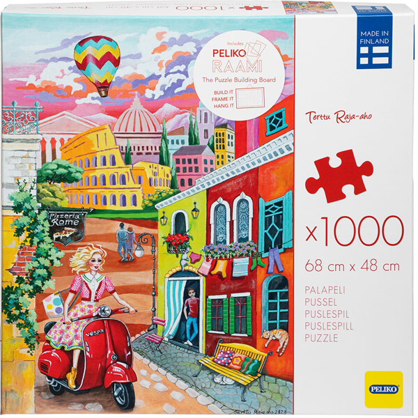 Puslespil 1000 Brikker Terttu Raja-aho Rom (Billede 1 af 2)