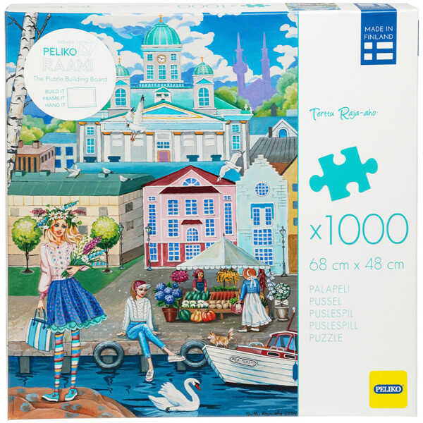 Puslespil 1000 Brikker Terttu Raja-aho Helsinki (Billede 1 af 2)