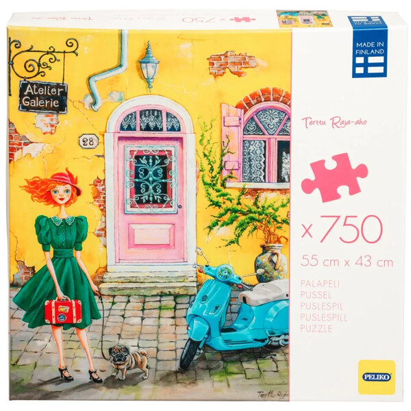 Puslespil 750 Brikker Terttu Raja-aho Mademoiselle (Billede 1 af 2)