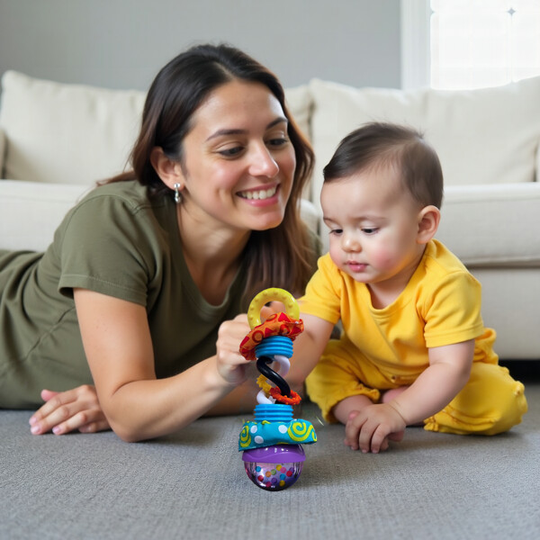 Playgro Super Shaker Rattle & Teether (Billede 3 af 3)