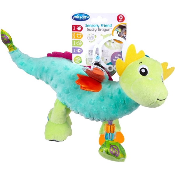 Playgro Sensory Friend Dusty Dragon (Billede 3 af 3)