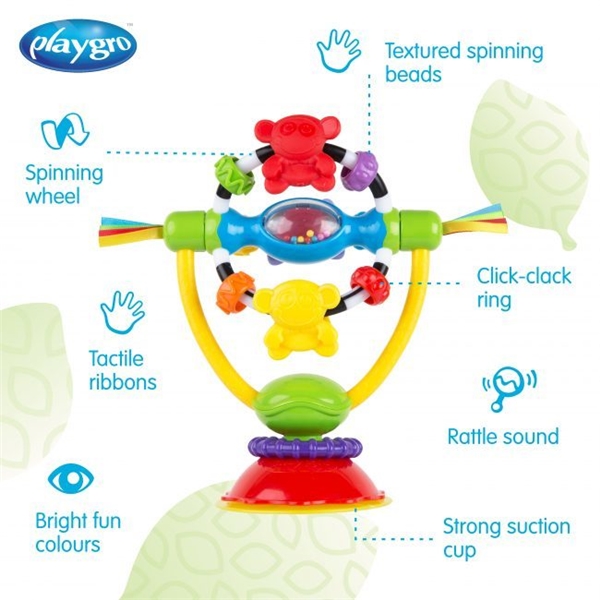 Playgro High Chair Spinning Toy (Billede 2 af 4)