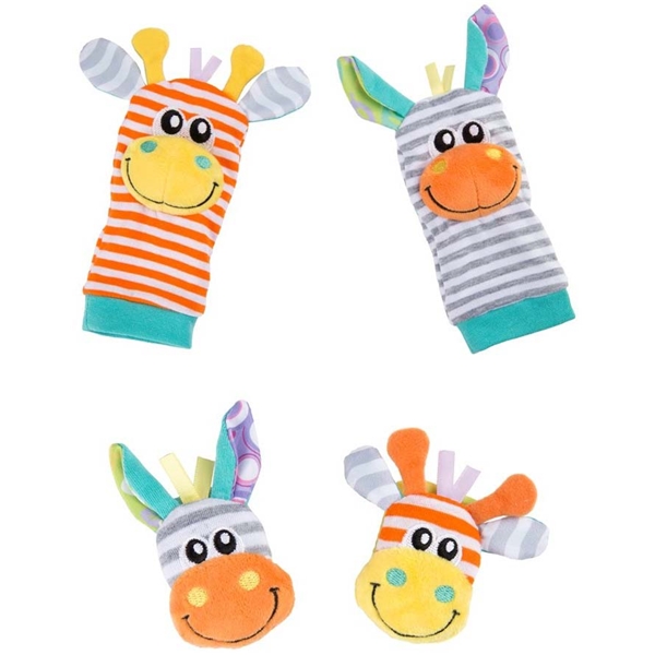 Playgro Jungle Håndledsrasle og Fodfinder (Billede 1 af 4)