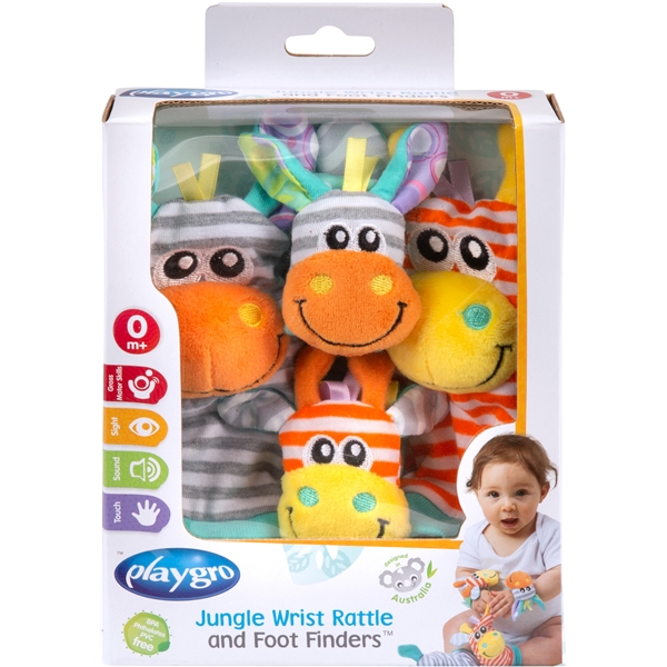 Playgro Jungle Håndledsrasle og Fodfinder (Billede 4 af 4)