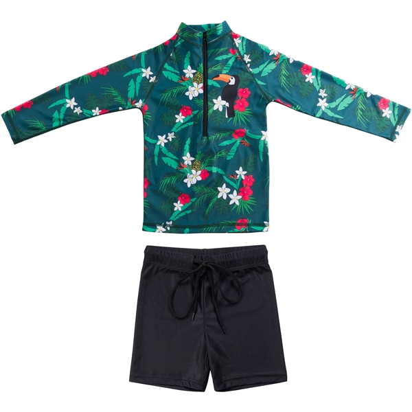 Piikaboo UV-dragt Tropical Todelt (Billede 1 af 2)