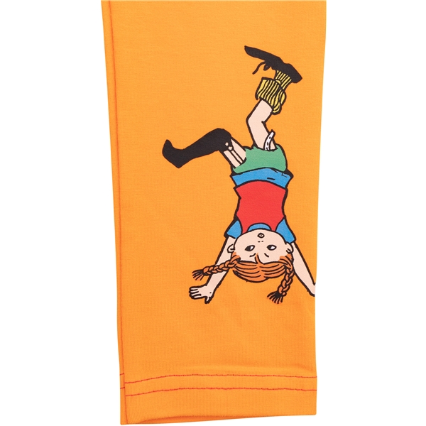 Pippi Leggings Rød/Orange (Billede 2 af 3)