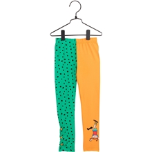 Pippi Prik Leggings Grøn