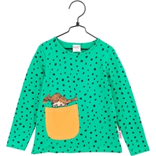 Pippi Prikker Bluse Grøn