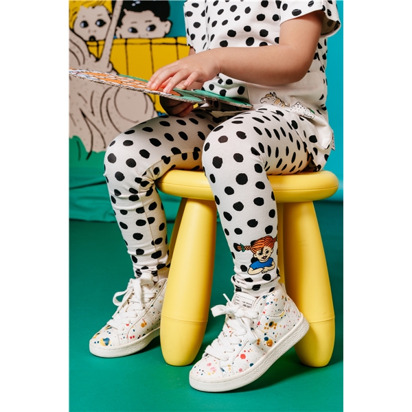 Pippi Prikkede Leggings Kitt (Billede 3 af 4)