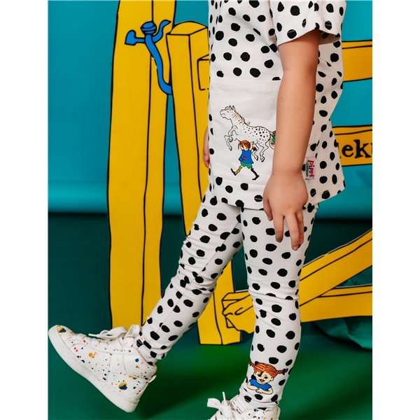 Pippi Prikkede Leggings Kitt (Billede 4 af 4)