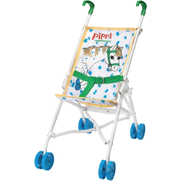 Pippi Dukke Klapvogn (Billede 1 af 4)