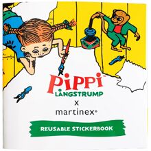 Pippi Langstrømpe Klistermærkebog