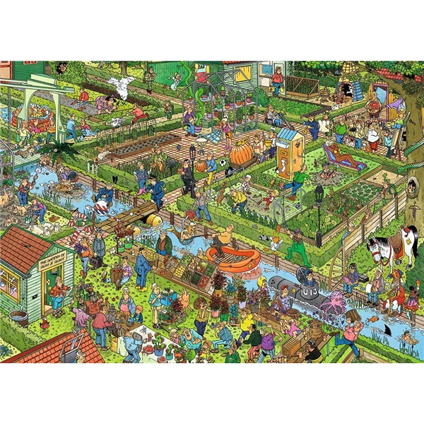 Puslespil 1000 Brikker - Vegetable Garden (Billede 2 af 2)