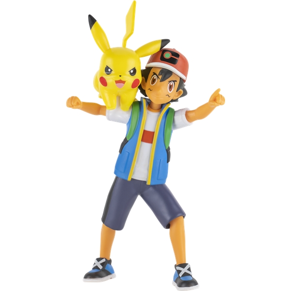 Pokémon Battle Figure Ash & Pikachu (Billede 2 af 3)