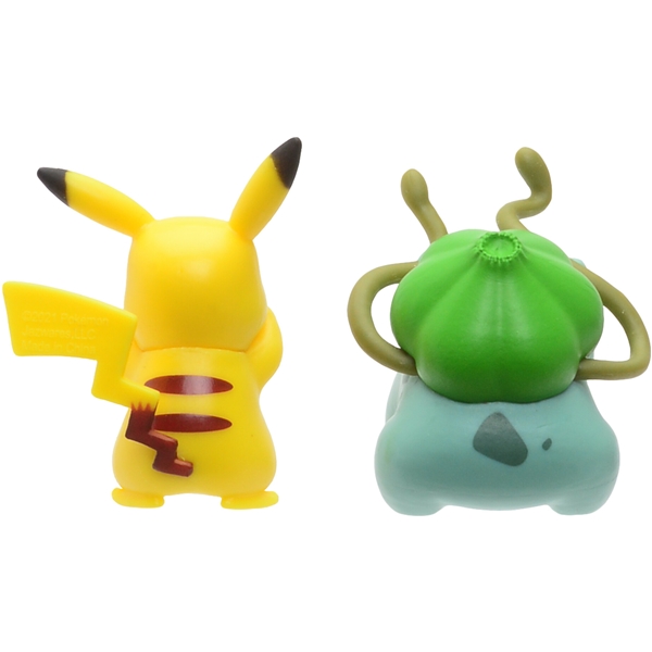 Pokémon Battle Figure (Bulbasaur & Pikachu) (Billede 4 af 4)