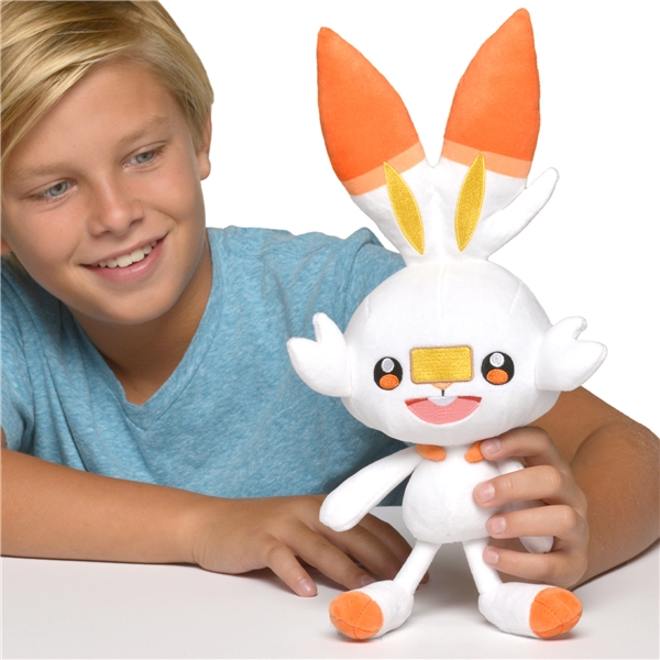 Pokémon Plush 20 cm Scorbunny (Billede 4 af 5)