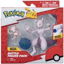 Pokémon Figur Sæt 2-p Mewtwo & Mew