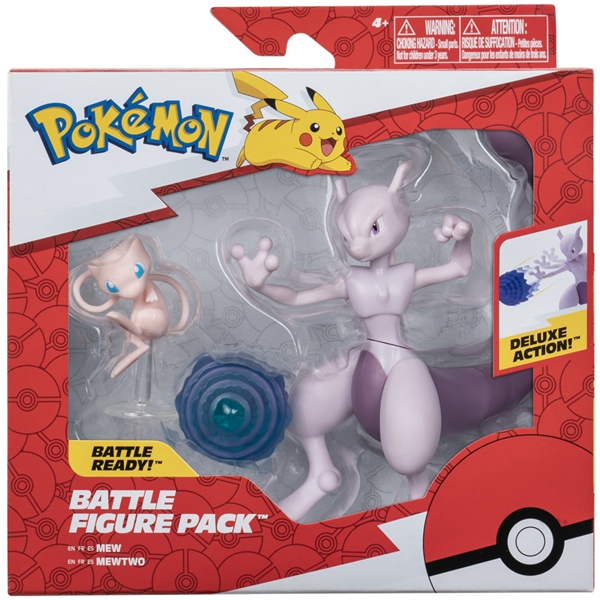 Pokémon Figur Sæt 2-p Mewtwo & Mew (Billede 1 af 4)