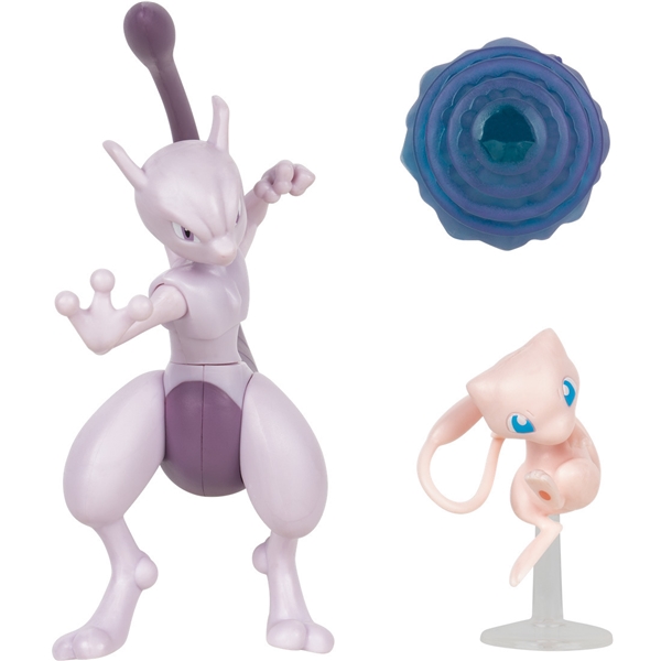 Pokémon Figur Sæt 2-p Mewtwo & Mew (Billede 2 af 4)