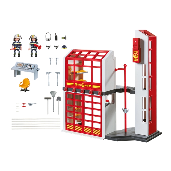 Playmobil 5361 Brandstation med Alarm (Billede 2 af 3)