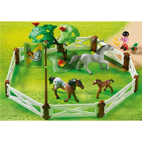 Playmobil Country 6931 Hestefold med Stald (Billede 3 af 3)