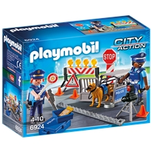 Playmobil 6924 Politivejspærring