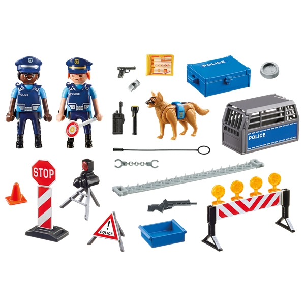 Playmobil 6924 Politivejspærring (Billede 2 af 3)