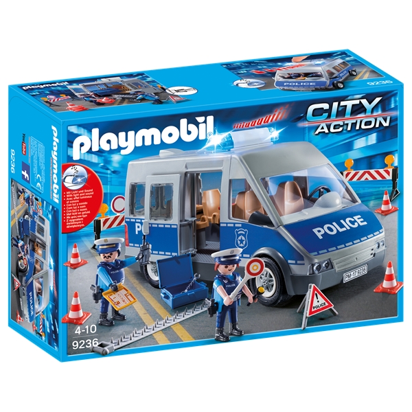 Playmobil 9236 Trafikbetjente med Van (Billede 1 af 3)