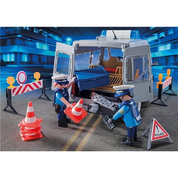 Playmobil 9236 Trafikbetjente med Van (Billede 3 af 3)